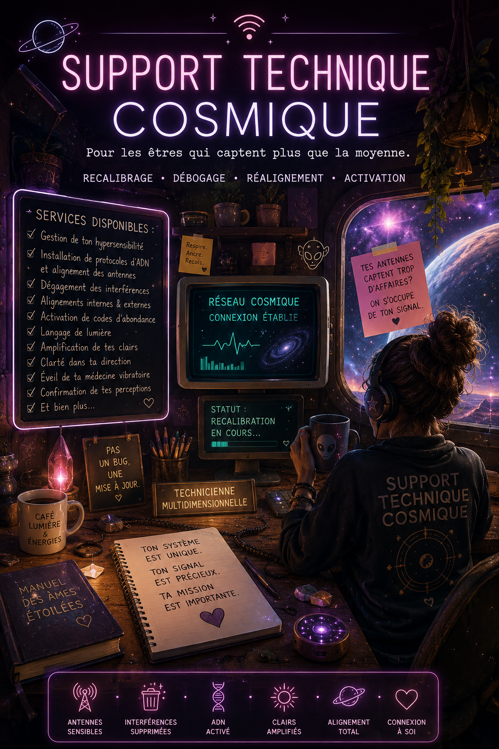 Support Technique cosmique