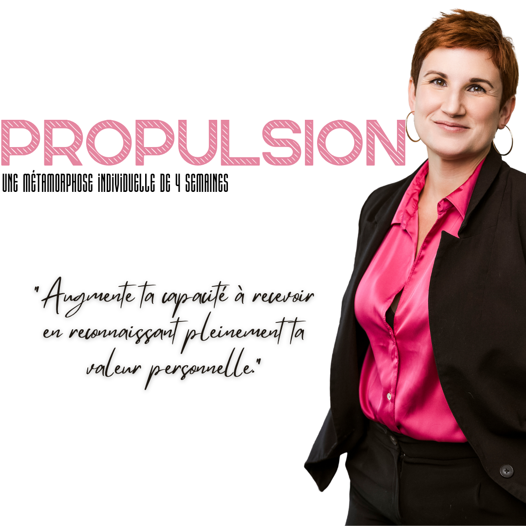 Propulsion :Ta valeur personnelle